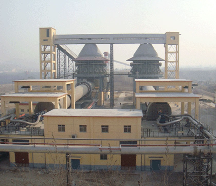  日產2×1000噸活性石灰生產線